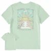 Men's Dreamy Good Day Sunshine OceanCrusher Tee -Clothes Style Shop Mens Dreamy Good Day Sunshine Ocean Short Sleeve Crusher Tee 123127 1 lg