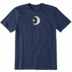 Men's Fineline Moon & StarCrusher Tee