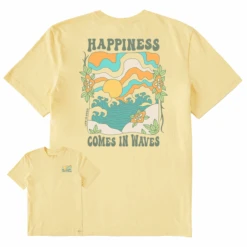 Men's Groovy Happiness WaveCrusher Tee