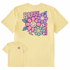 Men's Groovy Happy DazeCrusher Tee