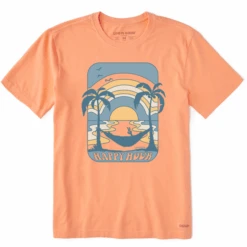 Men's Groovy Happy Hour Hammock Short SleeveTee