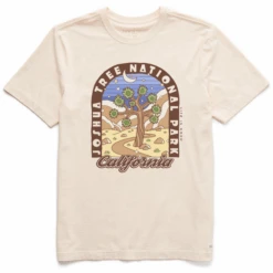 Men's Groovy Joshua Tree Poster Short SleeveTee
