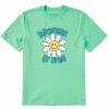 Men's Kindness Daisy Short SleeveTee -Clothes Style Shop Mens Kindness Daisy Short Sleeve Crusher Tee 110572 1 lg