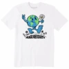 Men's Peace On Earth Globe Walker Short SleeveTee