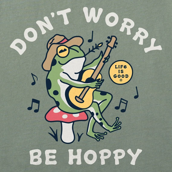 Men's Vintage Don't Worry Frog GuitarCrusher Tee - Image 2
