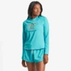 Women's Sea Turtle Long Sleeve Rashguard -Clothes Style Shop Sea Turtle Womens Long Sleeve Rashguard LG12905C 1 lg