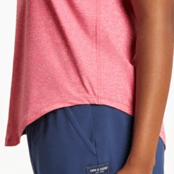 Women's 3 Daisies Active Tank -Clothes Style Shop Womens 3 Daisies Active Tank 99625 4 lg