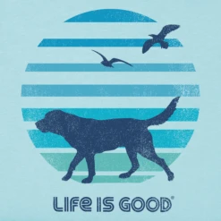 Women's 70's Retro Dog Beach Walk Sleeveless High-LowTank -Clothes Style Shop Womens 70s Retro Dog Beach Walk Sleeveless HighLow Crusher Tank 114076 2 lg