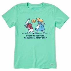 Women's Alice In Wonderland First StepCrusher Tee