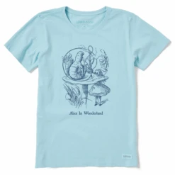 Women's Alice In Wonderland Mushroom Short SleeveTee