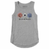 Women's America The Beautiful Sunflowers Sleeveless High-LowTank