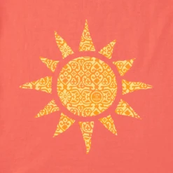 Women's Ancient Sun Sleeveless High-Low Crusher Tank -Clothes Style Shop Womens Ancient Sun Sleeveless HighLow Crusher Tank 87051 2 lg