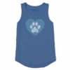 Women's Animal Heart High-Low Tank
