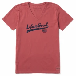 Women's Athletic Tailwhip USA Short SleeveVee