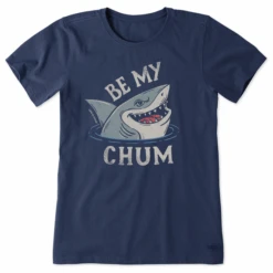 Women's Be My Chum Shark Short SleeveTee