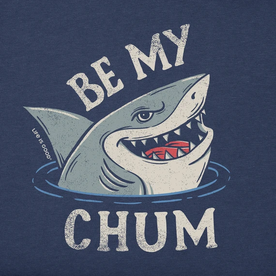 Women's Be My Chum Shark Short SleeveTee 4 Women's Be My Chum Shark Short SleeveTee - Image 2