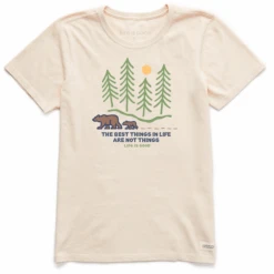 Women's Best Things Mama Baby Bears Short SleeveTee