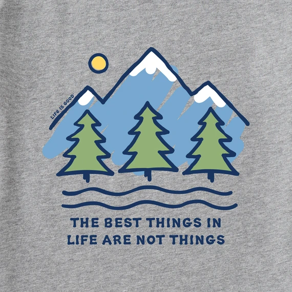 Women's Best Things Vintage Mountains Short SleeveTee - Image 2