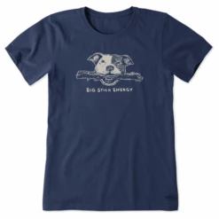 Women's Big Stick Tough Dog Short SleeveTee