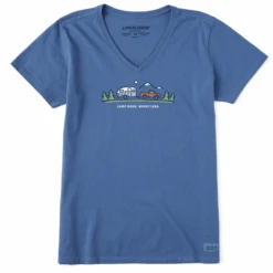 Women's Camp More On The Road Short SleeveVee