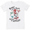Women's Cat In The Hat Every Lil Thing Short SleeveTee 1 Women's Cat In The Hat Every Lil Thing Short SleeveTee -Clothes Style Shop Womens Cat in the Hat Every Lil Thing Short Sleeve CrusherLITE Tee 97114 1 lg