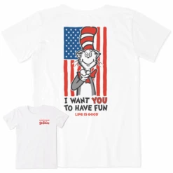 Women's Cat In The Hat Wants YouCrusher Tee
