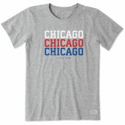 Womens Chicago Colors Crusher-Lite Crew