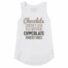 Women's Chocolate Questions High-Low Crusher Tank