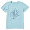 Women's Chris & Winnie Stick Together Short SleeveTee -Clothes Style Shop Womens Chris Winnie Stick Together Short Sleeve CrusherLITE Tee 100528 1 lg