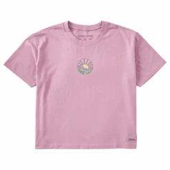 Women's Circle Canyon SceneBoxy Crusher Tee