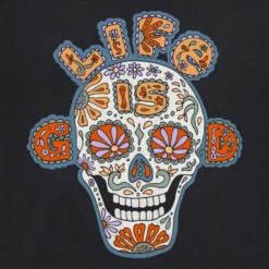 Women's Clean Patterna SkullCrusher Tee -Clothes Style Shop Womens Clean Patterna Skull Short Sleeve Crusher Tee 125894 2 lg