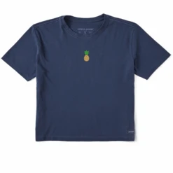 Women's Clean PineappleBoxy Crusher Tee
