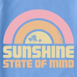 Women's Clean Sunshine State Of Mind Sun Sleeveless High-Low Crusher Tank -Clothes Style Shop Womens Clean Sunshine State of Mind Sun Sleeveless HighLow Crusher Tank 120872 2 lg