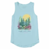 Women's Crush On Nature Wildflowers High-Low Crusher Tank