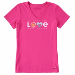 Women's DWYL Beach ElementsShort Sleeve Vee