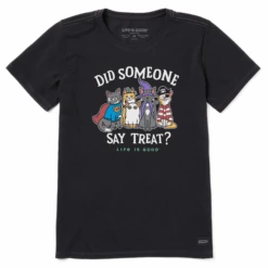 Women's Did Someone Say Treat Cats Short SleeveTee