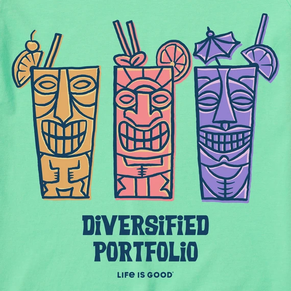 Women's Diversified Portfolio Tiki Sleeveless High-Low Crusher Tank 4 Women's Diversified Portfolio Tiki Sleeveless High-Low Crusher Tank - Image 2