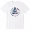 Women's Do The Math USA Crusher Tee -Clothes Style Shop Womens Do the Math USA Crusher Tee 86946 1 lg