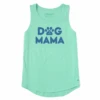 Women's Dog Mama Sleeveless High-Low Crusher Tank