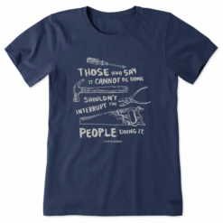 Women's Don't Interrupt - ToolsCrusher Tee