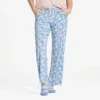 Women's Dragonfly Floral Pattern Lightweight Sleep Pant 2 Women's Dragonfly Floral Pattern Lightweight Sleep Pant -Clothes Style Shop Womens Dragonfly Floral Pattern Lightweight Sleep Pant 99685 1 lg