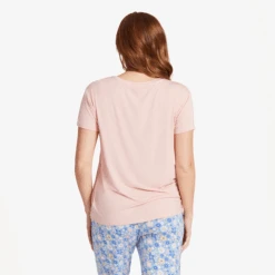 Women's Dragonfly Flowers Lightweight Sleep Tee 8 Women's Dragonfly Flowers Lightweight Sleep Tee -Clothes Style Shop Womens Dragonfly Flowers Lightweight Sleep Tee 99698 3 lg