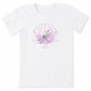 Women's Dragonfly Lotus Breathe Short SleeveTee -Clothes Style Shop Womens Dragonfly Lotus Breathe Short Sleeve Crusher Tee 111280 1 lg