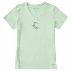 Women's Dreamy Moon FlowerCrusher Vee