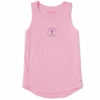 Women's Drinks Well With Others Wine Sleeveless High-Low Crusher Tank