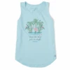 Women's Every Little Thing Flamingo Sleeveless High-LowTank