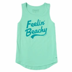 Women's Feelin' Beachy Sleeveless High-Low Crusher Tank
