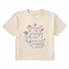 Women's Find Me Where The Wild Things Are WildflowersBoxy Crusher Tee -Clothes Style Shop Womens Find Me where the Wild Things Are Wildflowers Short Sleeve Boxy Crusher Tee 113908 1 lg