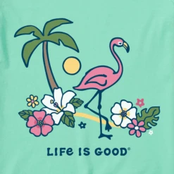 Women's Flamingo Beach High-Low Crusher Tank -Clothes Style Shop Womens Flamingo Beach HighLow Crusher Tank 85086 2 lg