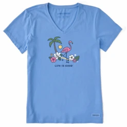Women's Flamingo BeachCrusher Vee